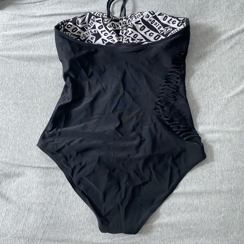 Volcom one piece bathing suit